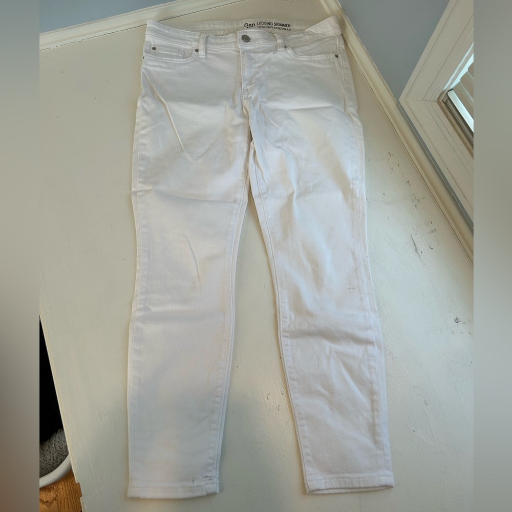 Gap White Skinny Jeans